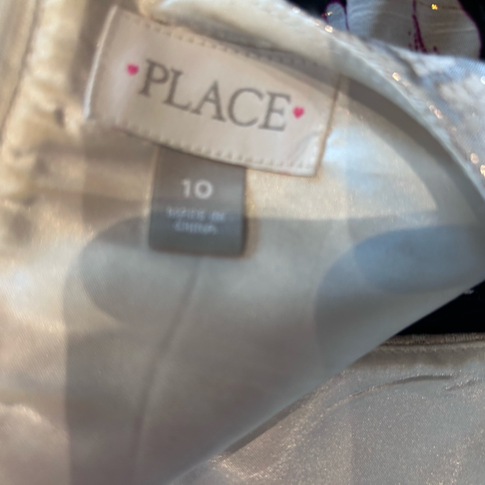 Lot of Formal Dresses  size 10 - Aqua, Gray, Black, and light pink metallic - Picture 2 of 6
